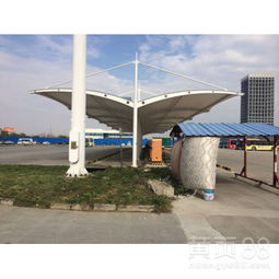 【定制安装共享汽车充电桩雨蓬充电站停车棚膜结构厂家定做安装】-