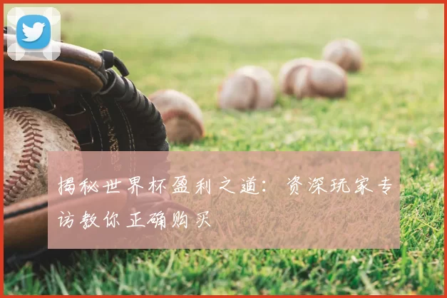 揭秘世界杯盈利之道:资深玩家专访教你正确购买
