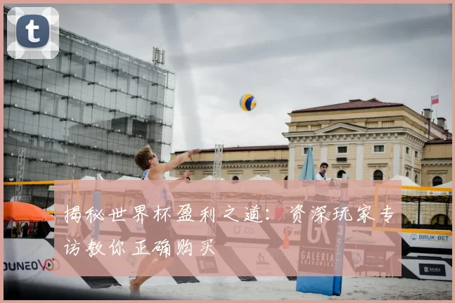 揭秘世界杯盈利之道:资深玩家专访教你正确购买