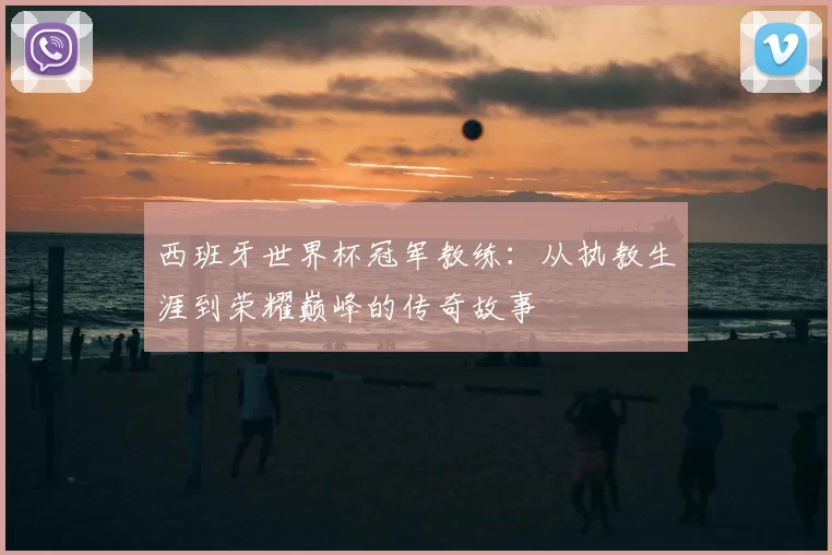 西班牙世界杯冠军教练:从执教生涯到荣耀巅峰的传奇故事